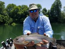 Paul and a nice rainbow.